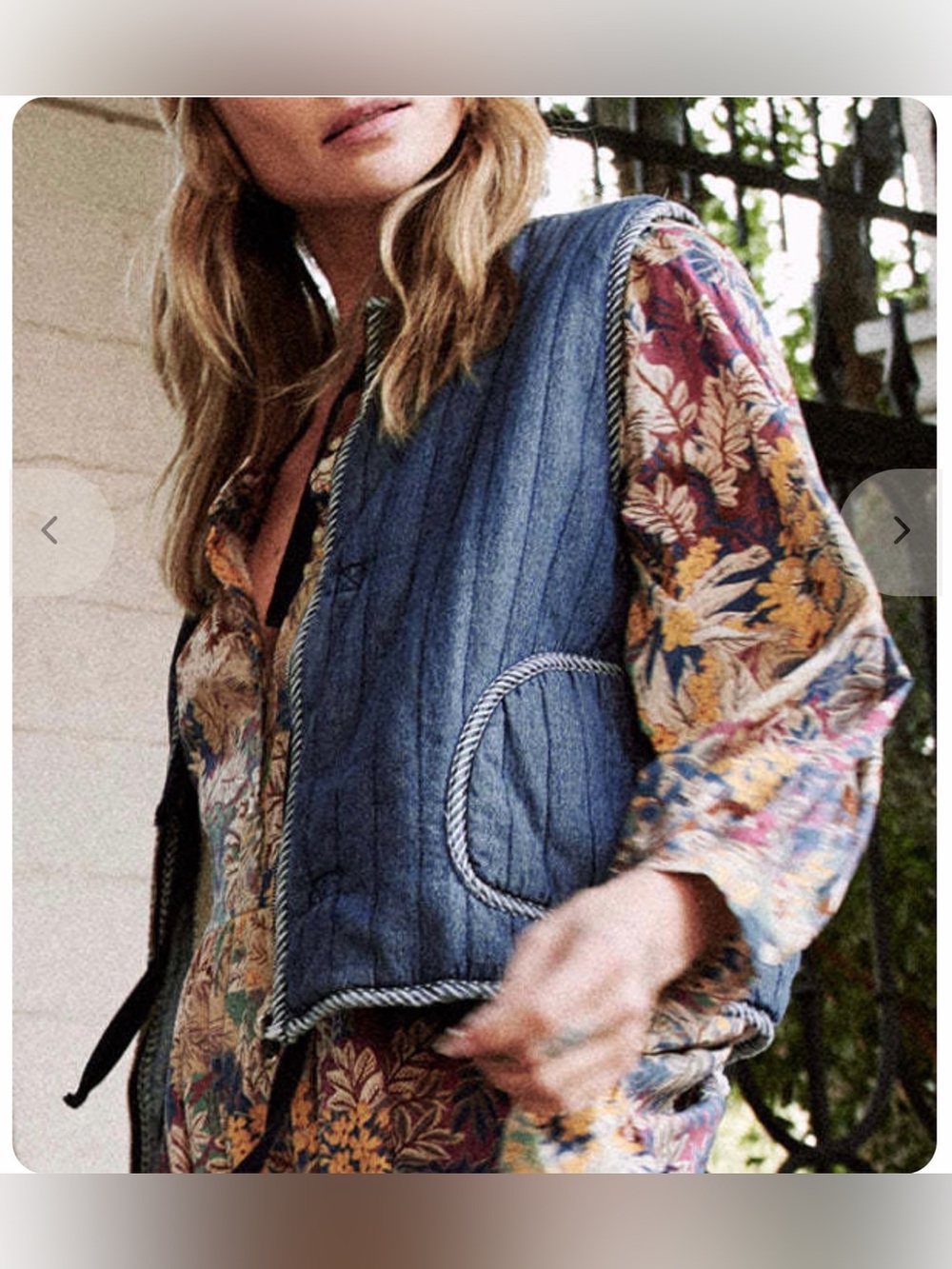 The Great. Reversible Shepherd Vest